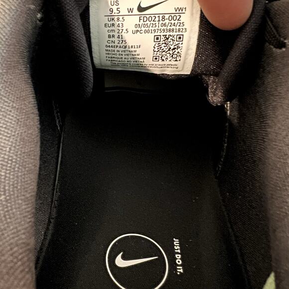 Nike Air Zoom Infinity Tour 2 Men Golf Shoes Black Size 9.5 Wide FD0218-002 New main image 6